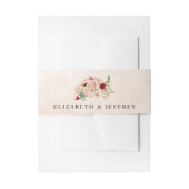 Rustieke Moderne Pompoenen Country Fall Bruiloft Uitnodigingen Wikkel (Voorkant Voorbeeld)