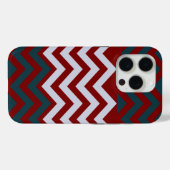 Rustieke Monogram Groovy Chic Case-Mate iPhone Case (Achterkant (horizontaal))