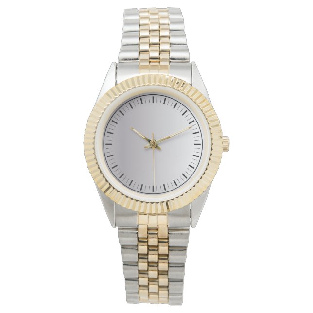 Rustieke Monogrammed Mannen Horloge (Voorkant)