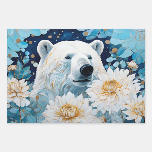 Rustieke Moose Fox Beer Decoupage Inpakpapier Vel (Voorkant 2)
