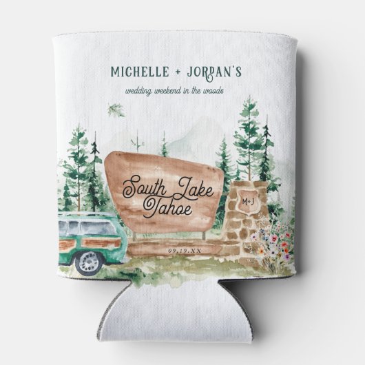 Rustieke Mountain Wildflower | Nationaal Park Brui Blikjeskoeler (Achterkant)