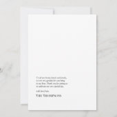 Rustieke Muis Vuurvliegje Metselwerkpot Bedankkaart (Achterkant)