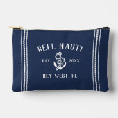 Rustieke Nautische Marine Anker Boot Naam Etui (Voorkant)