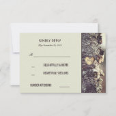 Rustieke Old Tree Wedding RSVP Kaarten (Voorkant)
