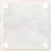 Rustieke oude hout, getextureerde achtergrond glazen onderzetter (Achterkant)