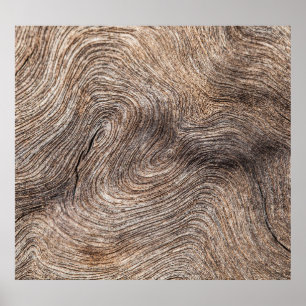 Rustieke oude hout, getextureerde achtergrond poster