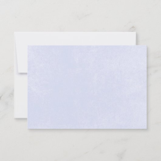 Rustieke Pastel Hydrangea Floral Monogram Wit Save The Date (Achterkant)