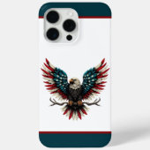 Rustieke patriottische Amerikaanse / USA zeearend Case-Mate iPhone Case (Achterkant)