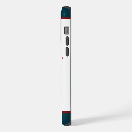 Rustieke patriottische Amerikaanse / USA zeearend iPhone Hoesje (Linkerkant)