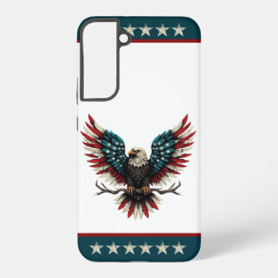 Rustieke patriottische Amerikaanse / USA zeearend Samsung Galaxy Hoesje