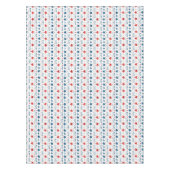 Rustieke patriottische rode, witte en blauwe sterr tafelkleed (Voorkant)