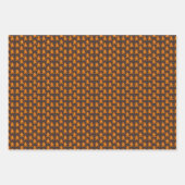Rustieke peperkoek Citrus Spice Gingham Kerstmis Inpakpapier Vel (Voorkant 2)