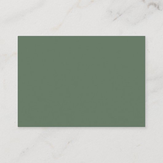 Rustieke Pine Tree Forest Baby Luier Raffle Informatiekaartje (Achterkant)