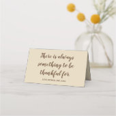 Rustieke pompoen Happy Thanksgiving (Achterkant)