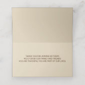 Rustieke pompoen Happy Thanksgiving (Binnenkant ongevouwen)