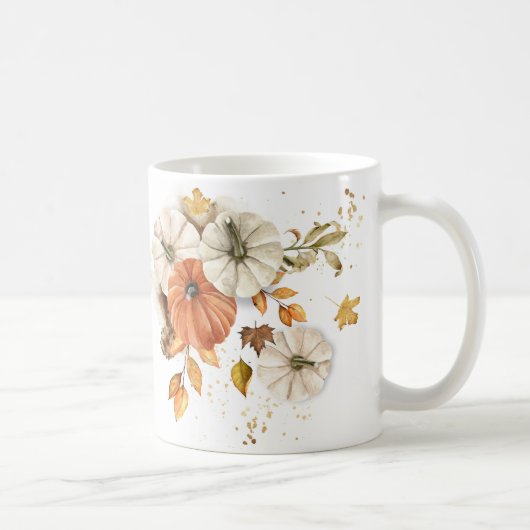 Rustieke pompoen Herfst Koffiemok (Rechts)