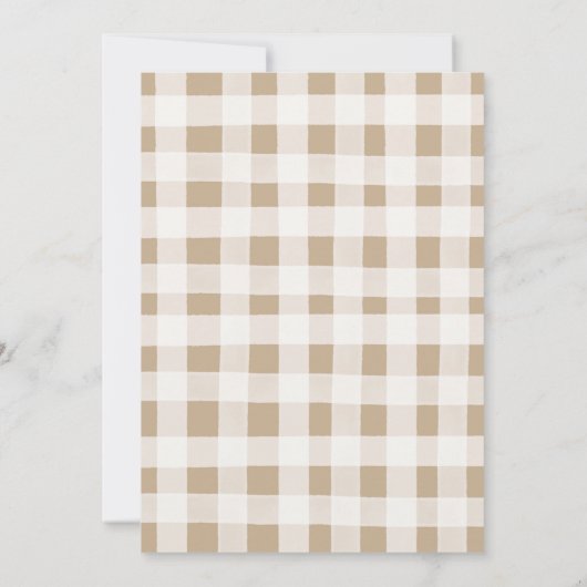 Rustieke Pompoen Home Sweet Home Warming Party Kaart (Achterkant)