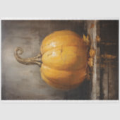 Rustieke  Pompoen Tissue Papier Decoupage (Voorkant)