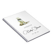 Rustieke Potten Baby shower Geschenklijst Notitieb Notitieboek (Rechterzijde)