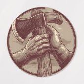 rustieke relikwie labels (Design 2)