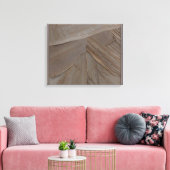 Rustieke rimpelingen canvas afdruk (Insitu (Woonkamer))