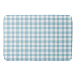 Rustieke rivierblauwe Buffalo-ruting Badmat