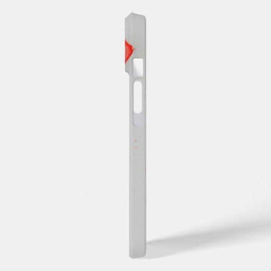 Rustieke rode aquarel papavers Case-Mate iPhone case (Achterkant / Links)