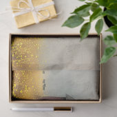 Rustieke rode schuur geel bloemen schilderij decou tissuepapier (Geschenk)