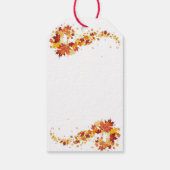 Rustieke Romance Gift Labels Cadeaulabel (Achterkant)