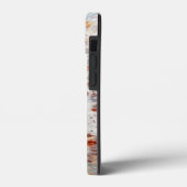Rustieke Rots Gouden Marmer Textuur Aangepaste Beg Case-Mate iPhone Case (Achterkant / Links)