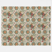 Rustieke Rozen Deken Delicate Shabby Chic Style (Voorkant (Horizontaal))