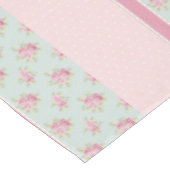 rustieke Rozen polka stippen boerderij roze Tafelkleed (Gekanteld)