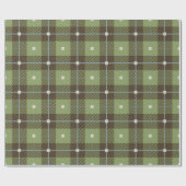 Rustieke ruit cadeaupapier (Vlak)