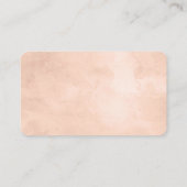 Rustieke schoonheid Floral ingelijste zittafel num Plaatskaartje (Achterkant)