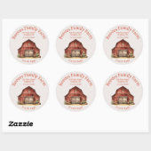 Rustieke schuur Homestead Egg Label Sticker (Vel)