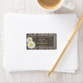 Rustieke schuur hout bruiloft gunst labels (Insitu)