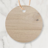 Rustieke schuur hout landelijke land bruiloft Dank Bedankjes Labels (Achterkant)