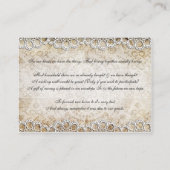 Rustieke Schuur Land Bruiloft Wishing Well Kaarten (Achterkant)