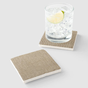 Rustieke Stenen Onderzetter – Jute & Natuur Patroo