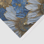 rustieke sterren Moon Floral Decoupage Tissuepapier (Detail)