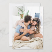 Rustieke strand Waterverf Driftwood Arch Foto Kaart (Achterkant)