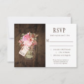 Rustieke String Lights Roze Mason Jars RSVP (Voorkant)