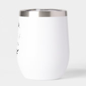 Rustieke tak Mrs Monogram bruidscadeau (Achterkant)