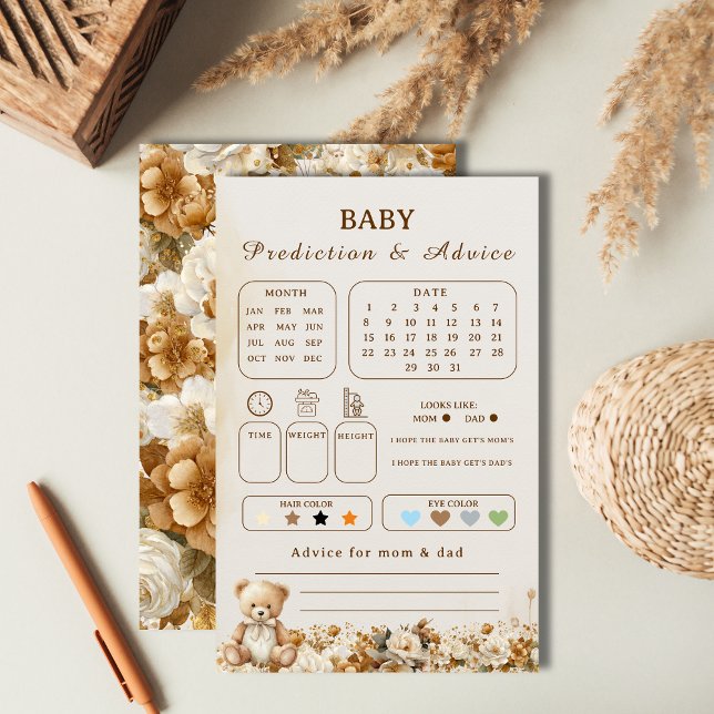 Rustieke Teddybeer Baby Voorspellingen & Advies Do (Creator heeft geüpload)