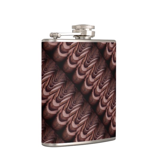 Rustieke Tegels met een uniek perspectief Heupfles (Rechts)