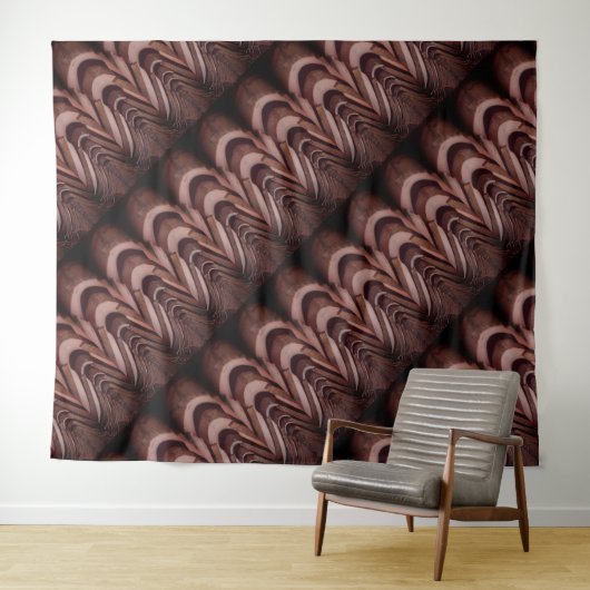 Rustieke Tegels met een uniek perspectief Wandkleed (In Situ (horizontaal))