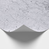 Rustieke textuur Grijs Monochroom Decoupage Cadeaupapier (Hoek)