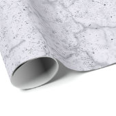 Rustieke textuur Grijs Monochroom Decoupage Cadeaupapier (Rol Hoek)