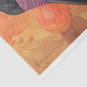 rustieke textuur Vogel Decoupage Tissuepapier (Detail)