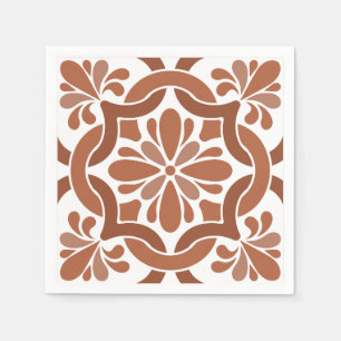 Rustieke Toscaanse Tegel Trouwservies Servet